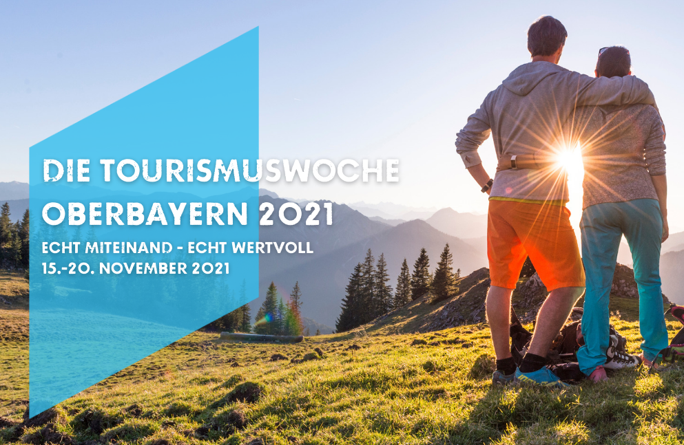 Die erste Tourismuswoche Oberbayern fand digital vom 15. bis 20. November 2021 statt.